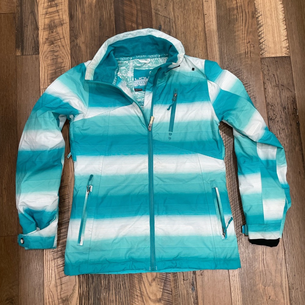 Liquid Quattro deluxe snowboard ski jacket coat Wm S Petite